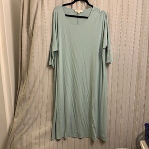 Mimu Maxi frock dress mint green